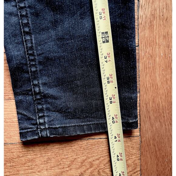 HOPE Ringstrand Soderberg Stockholm Sweden Jeans Womens 27 Waxed Y2K Grunge Punk - Picture 8 of 15